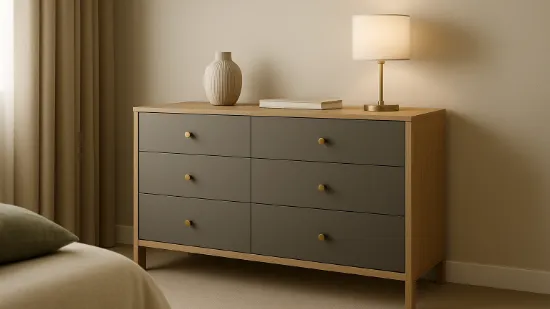Як вибрати комод для спальні: розмір, матеріали та функціональність