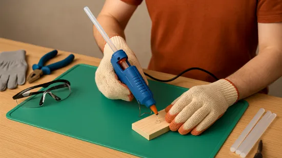 Безпека при роботі з клейовим пістолетом: що потрібно знати