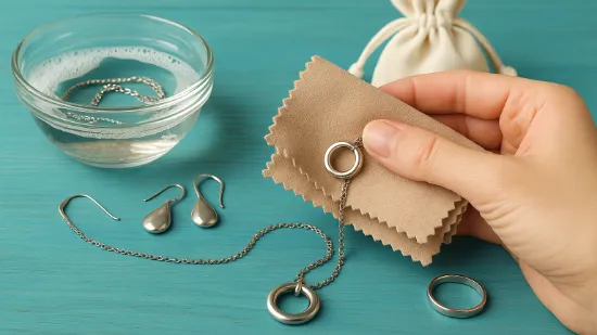 Догляд за сріблом: як уникнути потемніння та повернути блиск