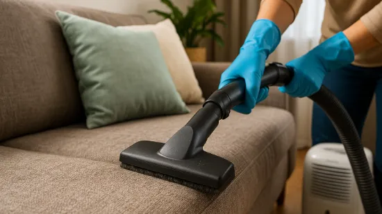 Пиловий кліщ у м'яких меблях: які засоби реально допомагають