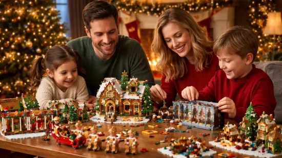 Різдвяні набори LEGO для всієї родини: огляд і поради з вибору