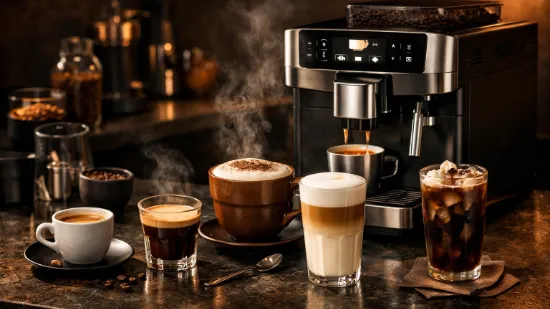 ТОП-10 напоїв, які можна приготувати в сучасній кавомашині