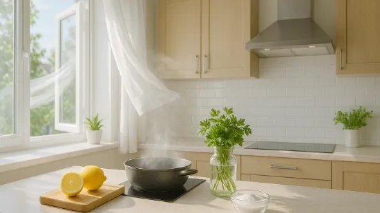 Як позбутися запаху на кухні після приготування їжі