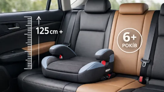 Як вибрати бустер для дитини: поради з безпеки, віку та зросту