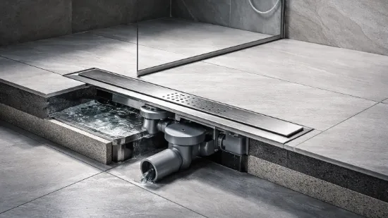 Як правильно вибрати душовий трап: види, розміри та характеристики