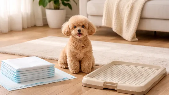 Пелюшки чи лоток для собаки: що краще для дому