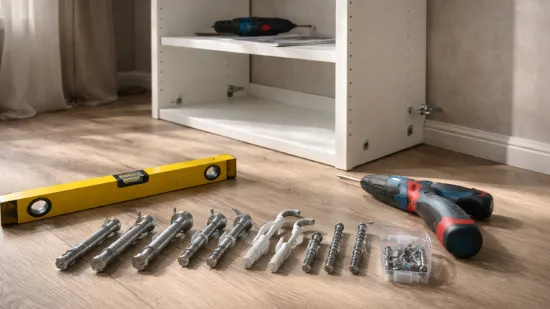 Як вибрати кріплення для монтажу меблів до стіни