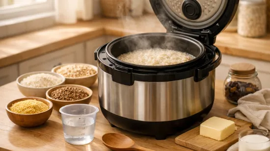 Як правильно варити каші в мультиварці: пропорції, режими та поради