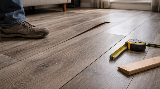 Що робити, якщо ламінат скрипить або здувся