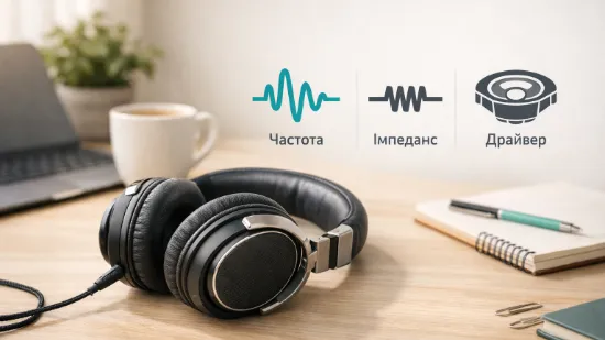 Що означають характеристики навушників простими словами