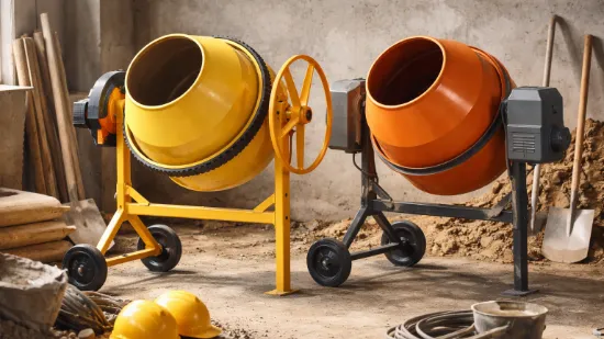 Чим відрізняється вінцева бетономішалка від редукторної