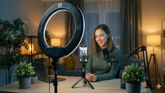 Як вибрати кільцеву лампу для професійної зйомки