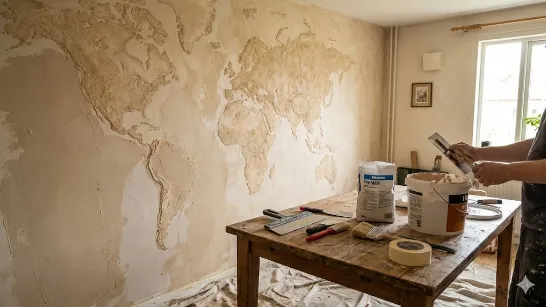 Декоративна штукатурка своїми руками: від підготовки стін до фінішного покриття