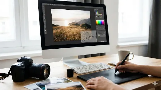 Як зробити водяний знак на фото онлайн та на комп’ютері