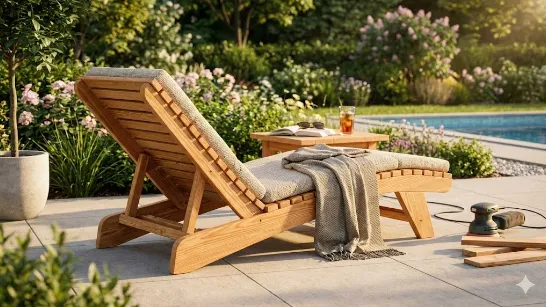 Як зробити шезлонг своїми руками: інструкція для майстрів
