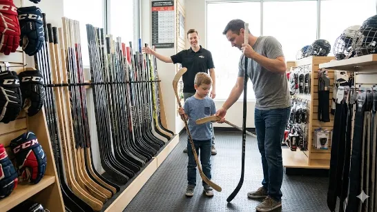 Як вибрати хокейну ключку: повний гід для початківців