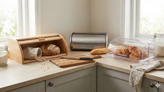Яку хлібницю вибрати: дерев’яну, металеву чи пластикову