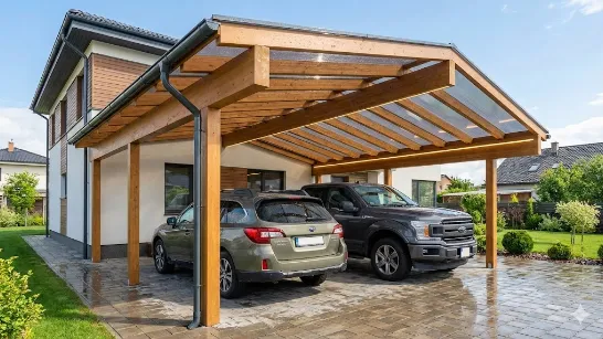 Які розміри повинен мати навіс для автомобіля