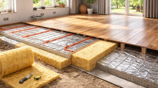 Теплоізоляція підлоги в приватному будинку: кращі рішення для різних основ