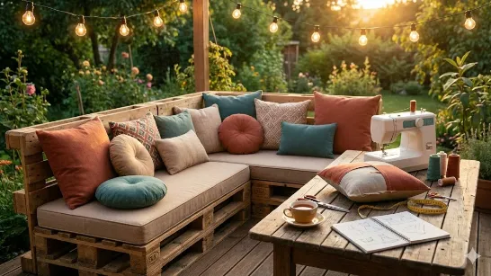 Як зшити подушки для садових меблів своїми руками: покрокова інструкція