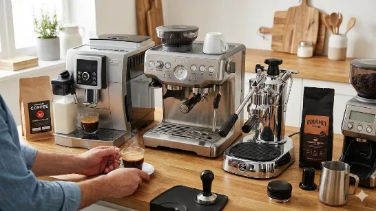 Найкращі кавомашини для приготування еспресо 