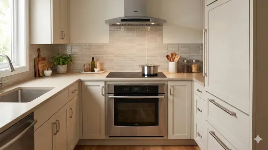 Як розмістити плиту на кухні за правилами ергономіки та безпеки