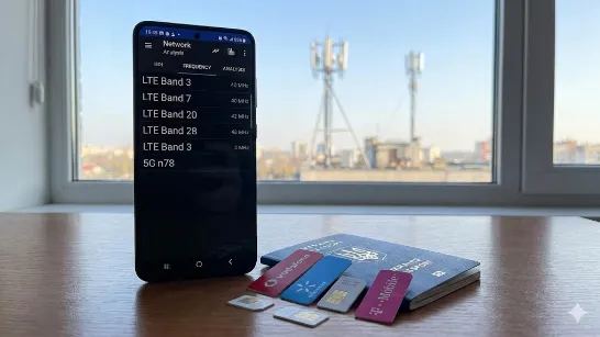 Як перевірити, які частоти мобільного зв’язку підтримує смартфон