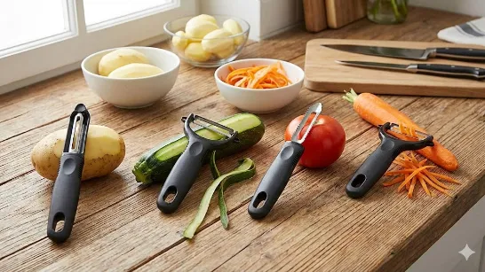 Види овочечисток та їх призначення