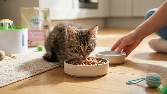 Як підібрати ідеальний корм для кошеняти