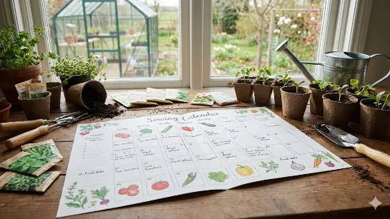 Посівний календар овочів і зелені: що і коли сіяти