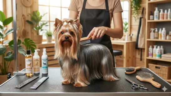 Особливості грумінгу йорків: стрижки, догляд, косметика