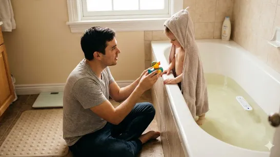 Дитина боїться купатись: що робити