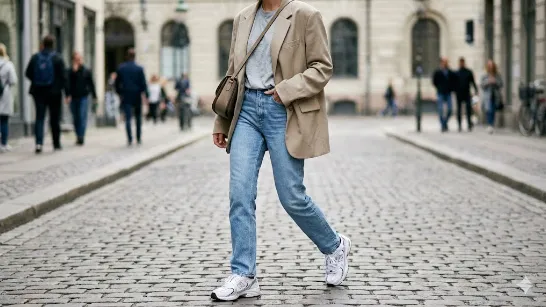 Як носити масивні кросівки і не перевантажити образ