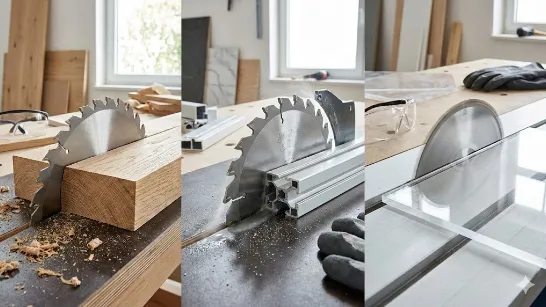  Чим відрізняються пильні диски для дерева, металу і пластику