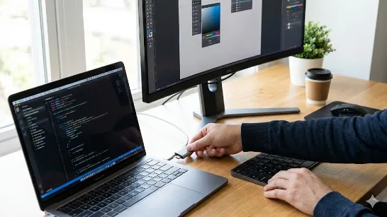 Як підключити монітор до ноутбука через HDMI / USB-C