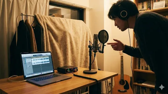Як почати займатися аудіозаписом вдома: покроковий гайд для новачка