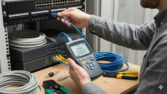 Як обрати кабельний тестер для LAN: функції, стандарти та класи точності