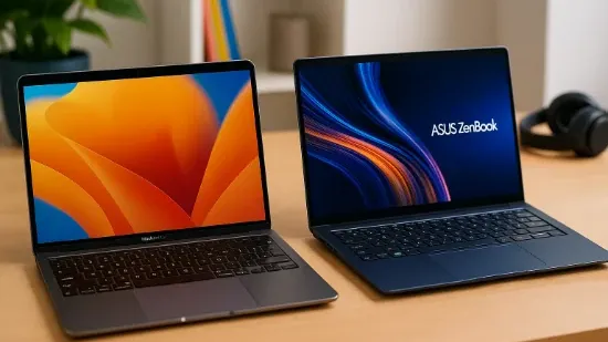 MacBook Air M3 vs Asus ZenBook 14 OLED – який вибрати у 2025? 