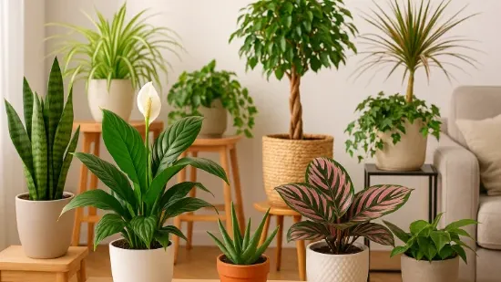 Топ-10 кімнатних рослин, що очищують повітря