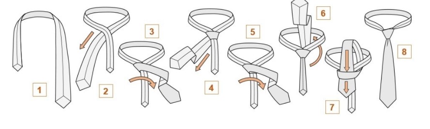 Как правильно завязать галстук узлом «Кельвин»