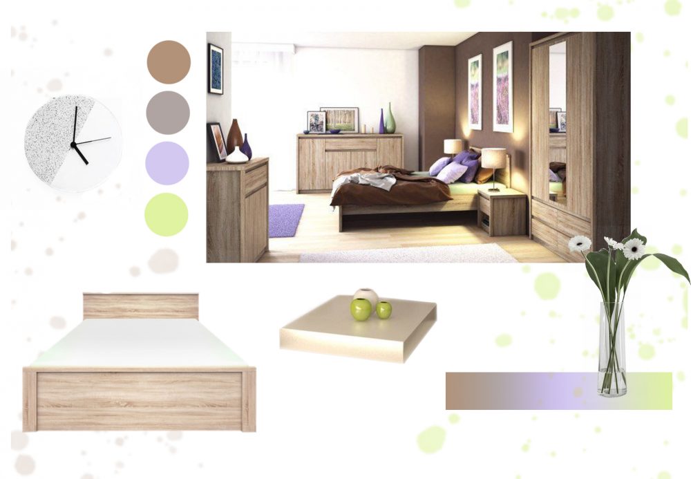 Дизайн спальні в стилі мінімалізм