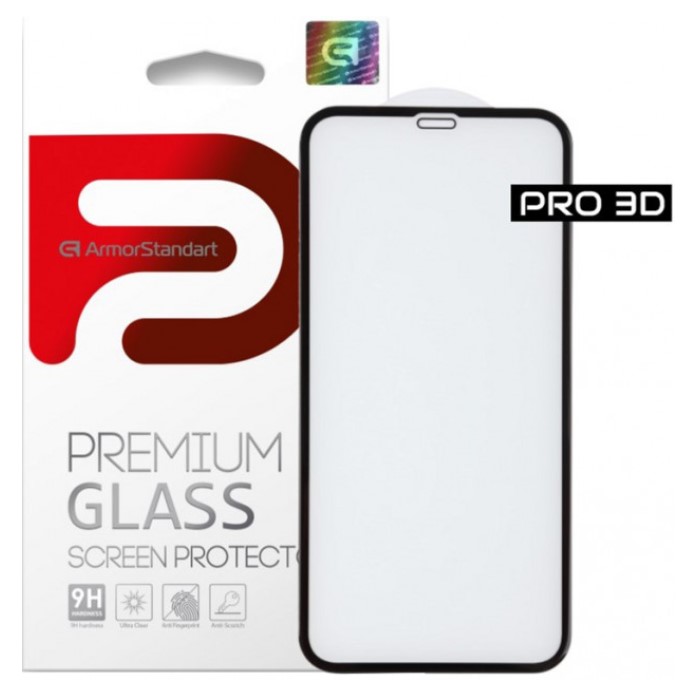 Защитное стекло ArmorStandart Pro Evo для Apple iPhone 11/Xr Black