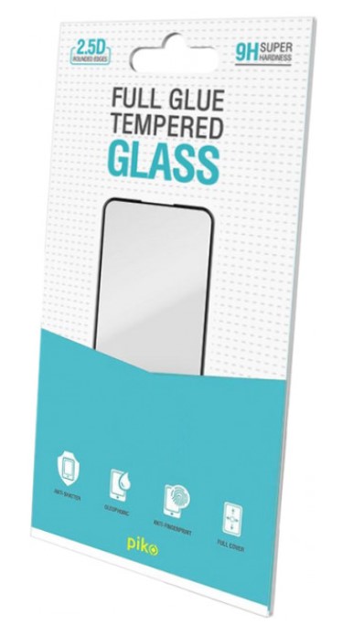 Защитное стекло Piko Full Glue для Xiaomi Redmi Note 9 Pro Black