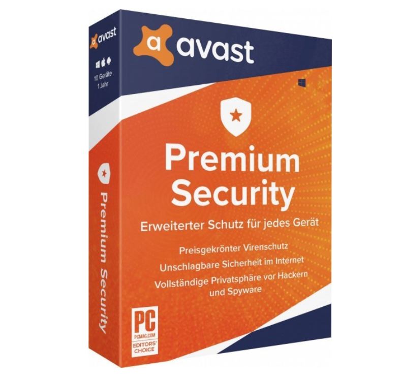 Цифровая лицензия Avast Software Premium Security