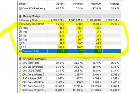 Тайминги оперативной памяти ddr4 2666 таблица